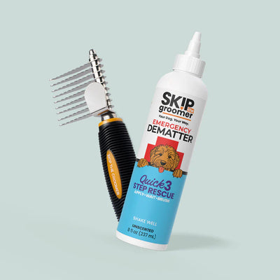 Save the Shaveโข Emergency Dematter + Rake Brush