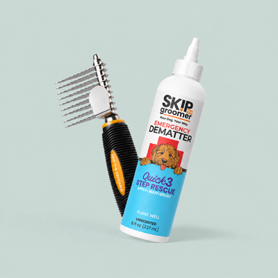 Save the Shaveโข Emergency Dematter + Rake Brush