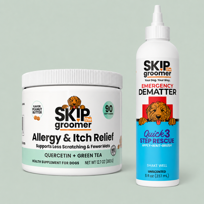 Scratch & Mat Relief — Allergy Chews + Dematter Cream, image 1