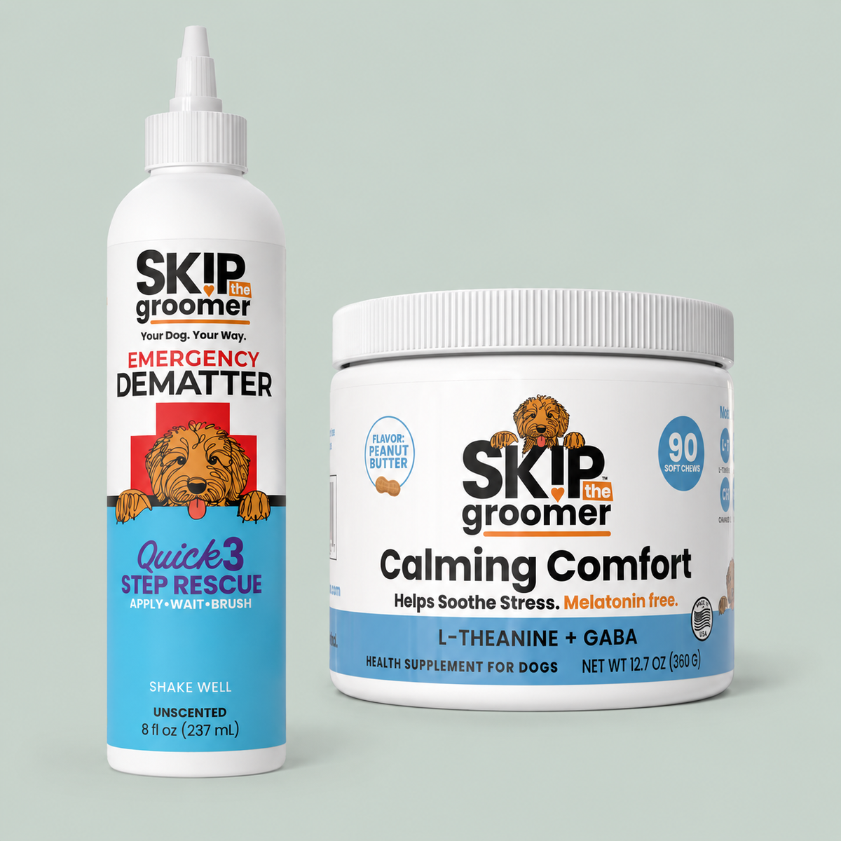 Demat the Easy Way — Dematter Cream + Calming Chews, image 1