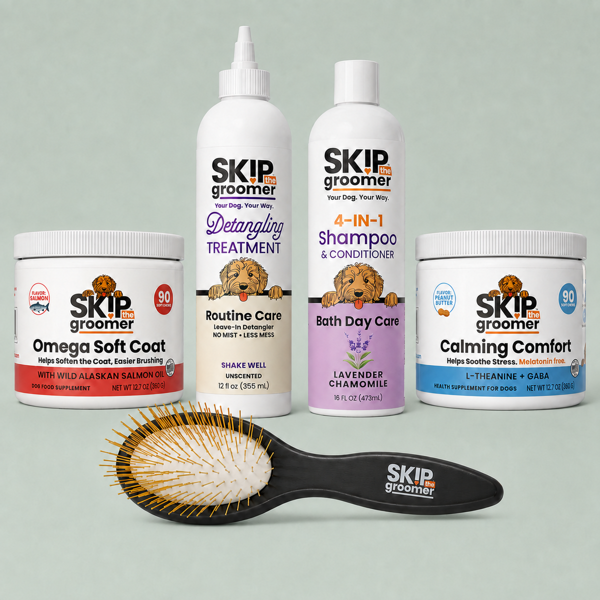 Whole Dog System — Coat Care + Wellness Chews (5-Piece), image 1