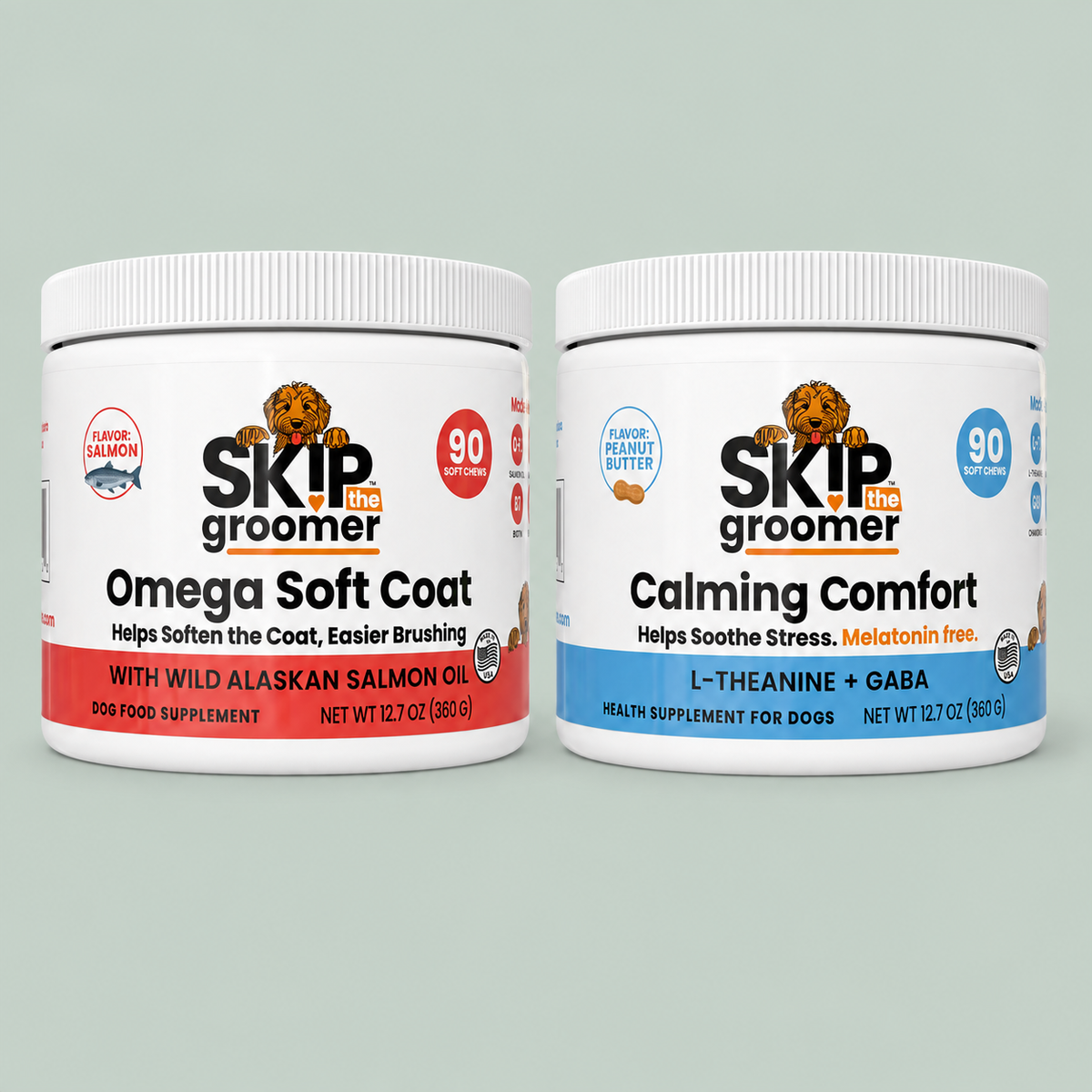 Body & Mind Duo — Salmon Oil + Calming Chews, image 1