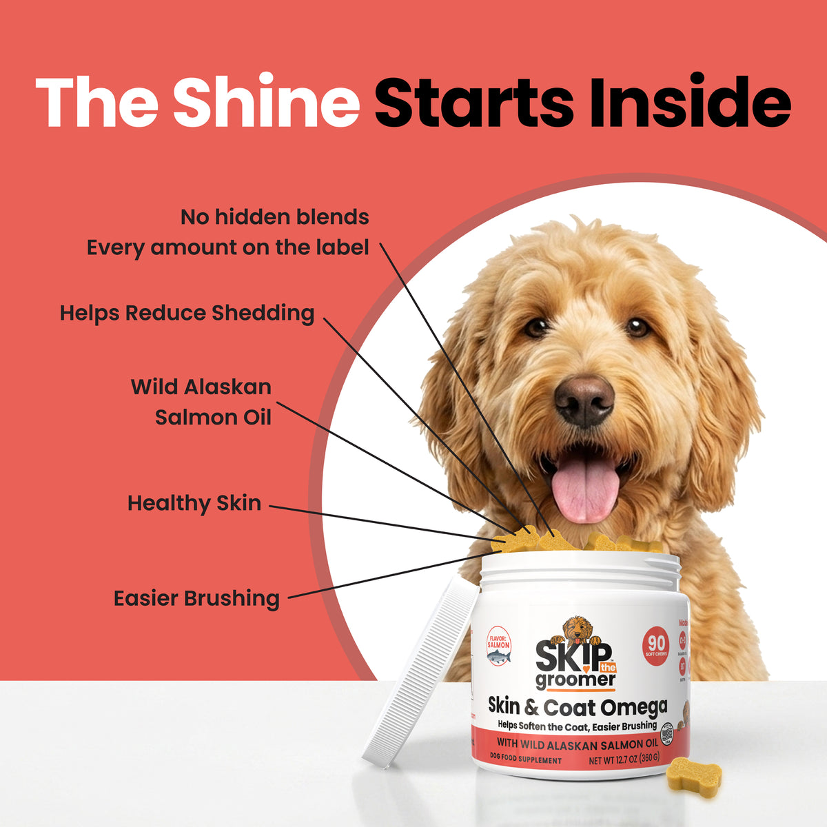 Coat. Body. Mind. Chew Trio — All Three Dog Chews, image 2
