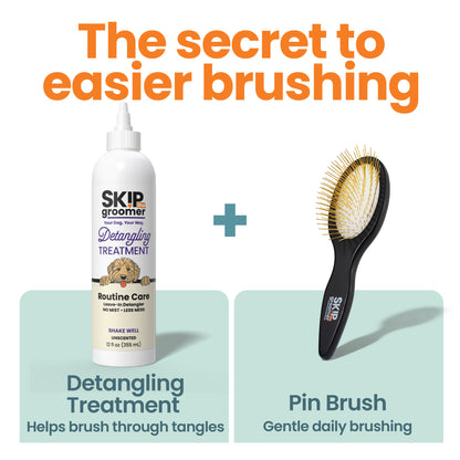 Chill & Detangle — Detangler, Pin Brush + Calming Chews, image 3