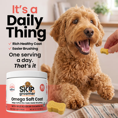 Omega Soft Coat - Salmon Oil Chews for Dogs