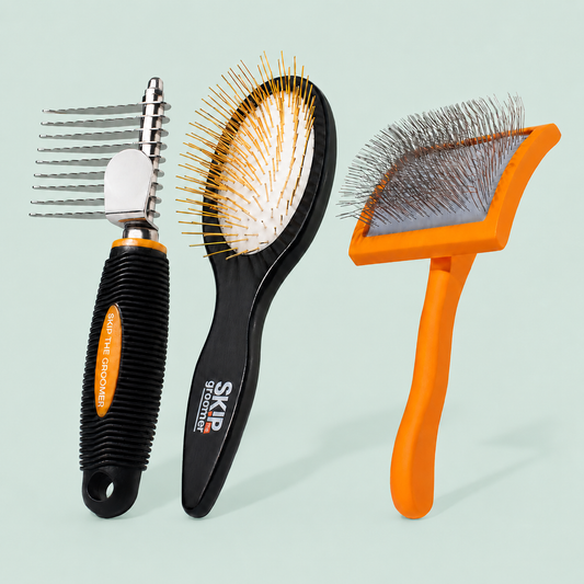 Full Brush Set (Slicker + Pin + Rake)