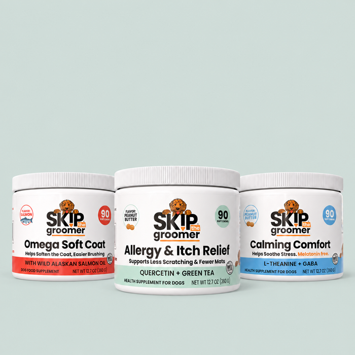 Coat. Body. Mind. Chew Trio — All Three Dog Chews