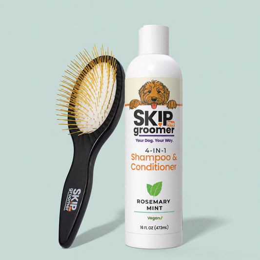 Dog Grooming Kit (Shampoo + Pin)