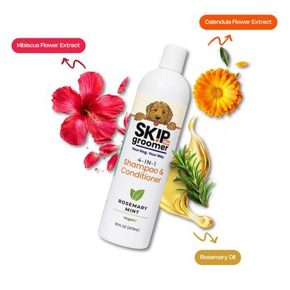 4-IN-1 Rosemary Mint Shampoo & Conditioner