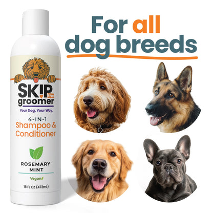 4-IN-1 Rosemary Mint Shampoo & Conditioner