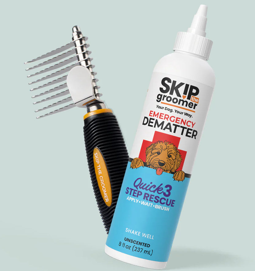 Save the Shave™ Emergency Dematter + Rake Brush