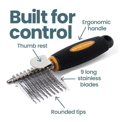 Full Brush Set (Slicker + Pin + Rake)