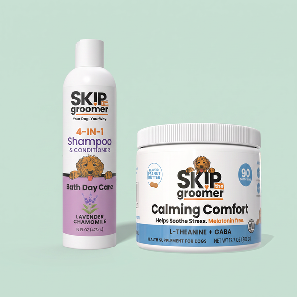 Calm the Bath — Lavender Shampoo + Calming Chews
