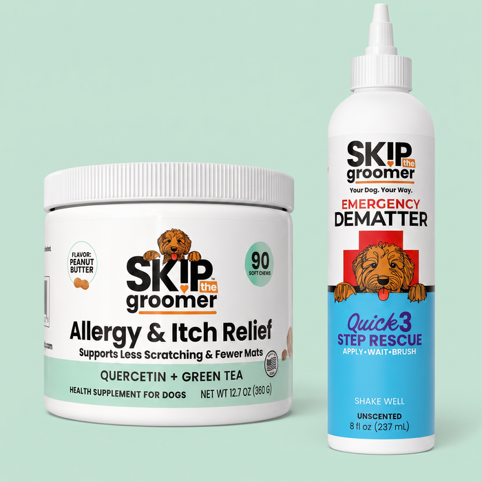 Scratch & Mat Relief — Allergy Chews + Dematter Cream