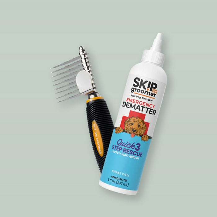 Save the Shave bundle: Emergency Dematter and Rake Brush