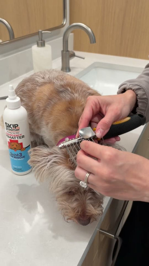 Mat brush-out