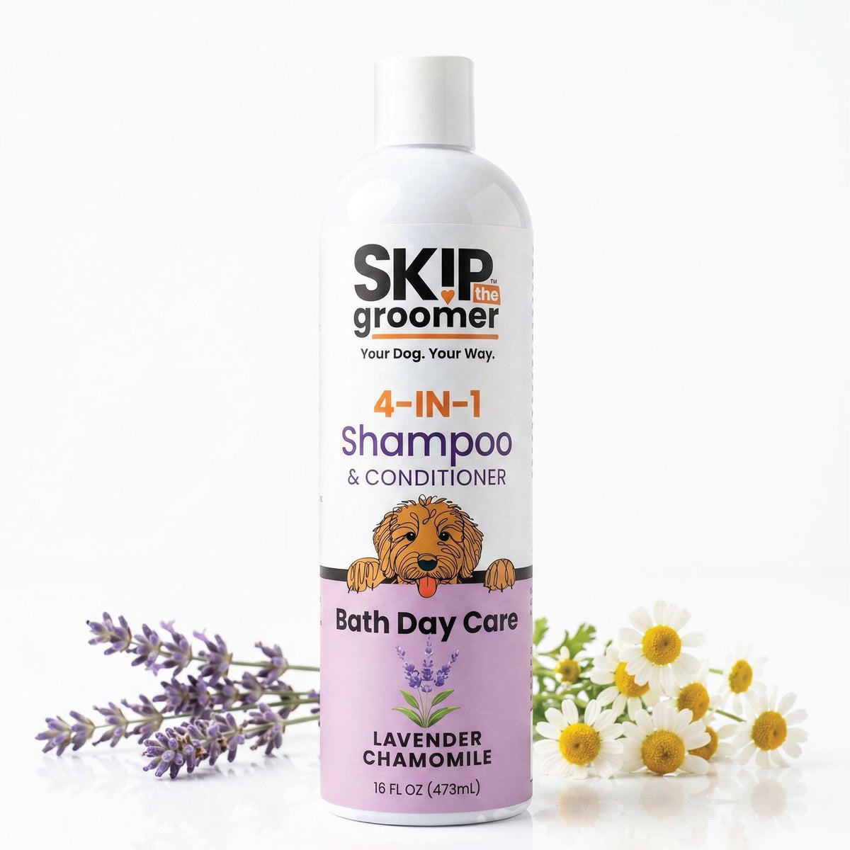 Lavender Chamomile 4-in-1 Shampoo & Conditioner